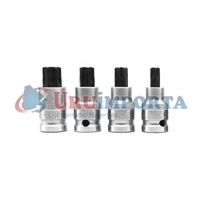 JUEGO DE DADO TORX 1/2” 9PZ  55MM UYUS DAX901