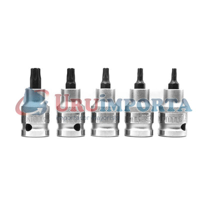 JUEGO DE DADO TORX 1/2” 9PZ  55MM UYUS DAX901