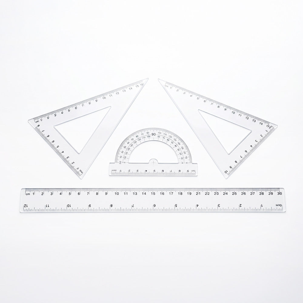 JUEGO DE GEOMETRIA 4PZ HL8536      L-097-A