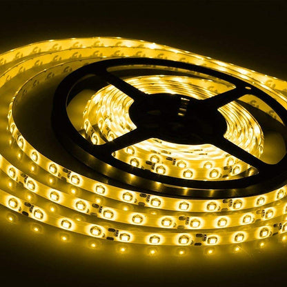 CINTA LED 12V 5 METROS LUZ CALIDA LH-2301