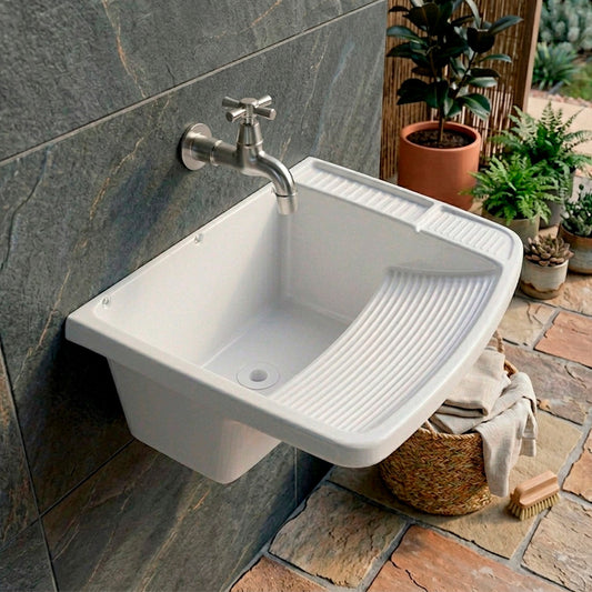 PILETA LAVARROPA PLASTICO 24LTS METASUL 10201002