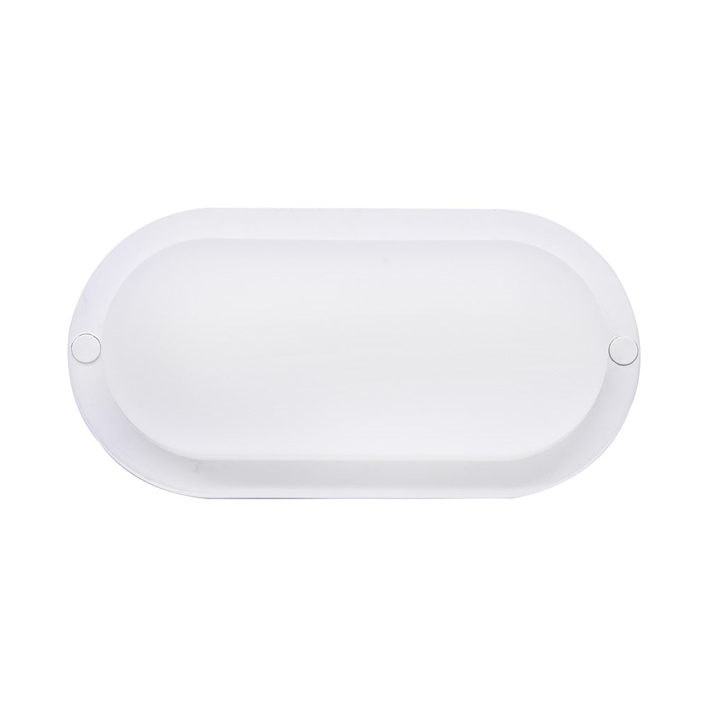 TORTUGA LED 8W BLANCA OVALADA FRIA 6500K LH-2761