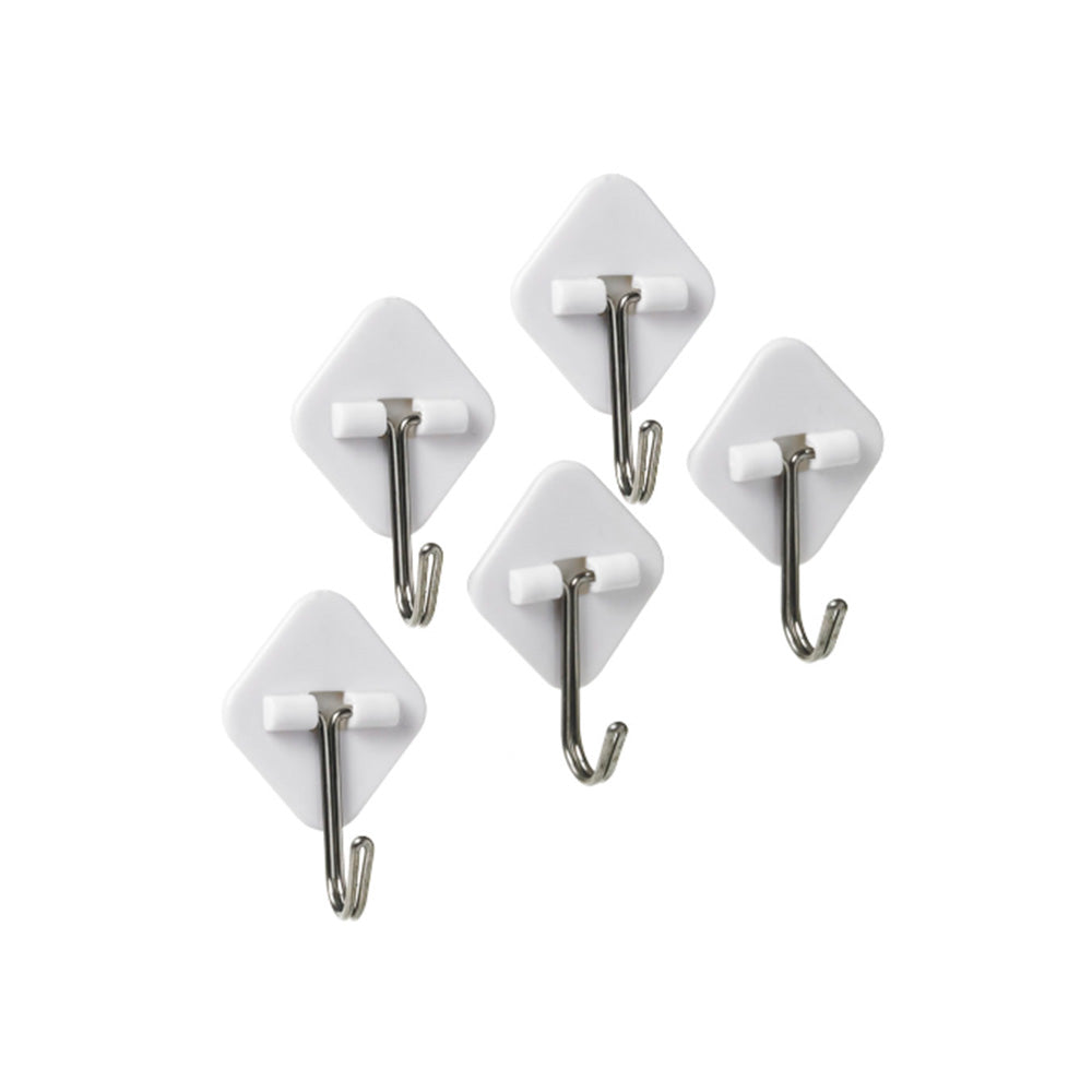 COLGADOR METALICO 5PZ ADHESIVOS LH-1706