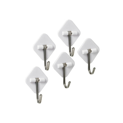 COLGADOR METALICO 5PZ ADHESIVOS LH-1706