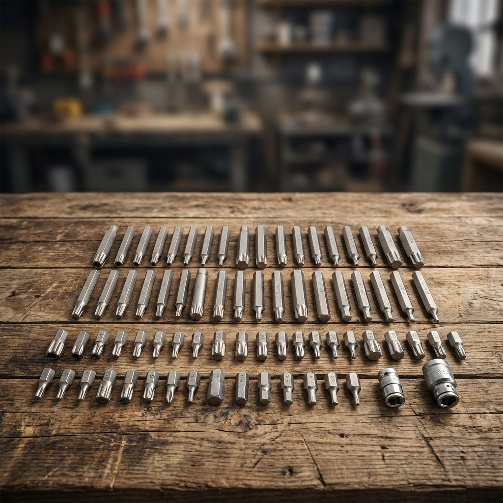 PUNTAS TORX 74PZ EN CAJA PLASTICA LH-1979