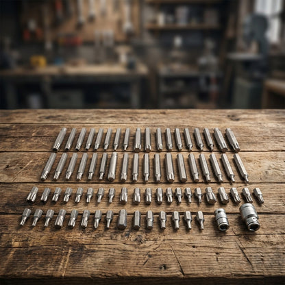 PUNTAS TORX 74PZ EN CAJA PLASTICA LH-1979