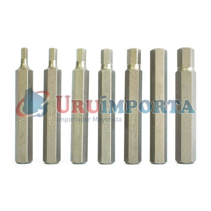 PUNTAS TORX 74PZ EN CAJA PLASTICA LH-1979