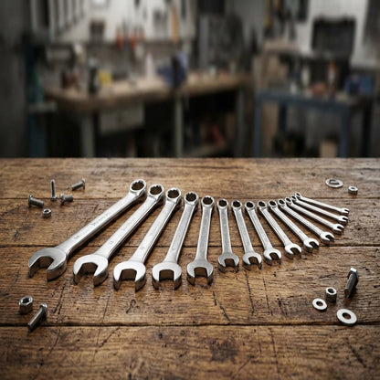LLAVE COMBINADA 14PZ 6-24MM MAKAWA MK-1018