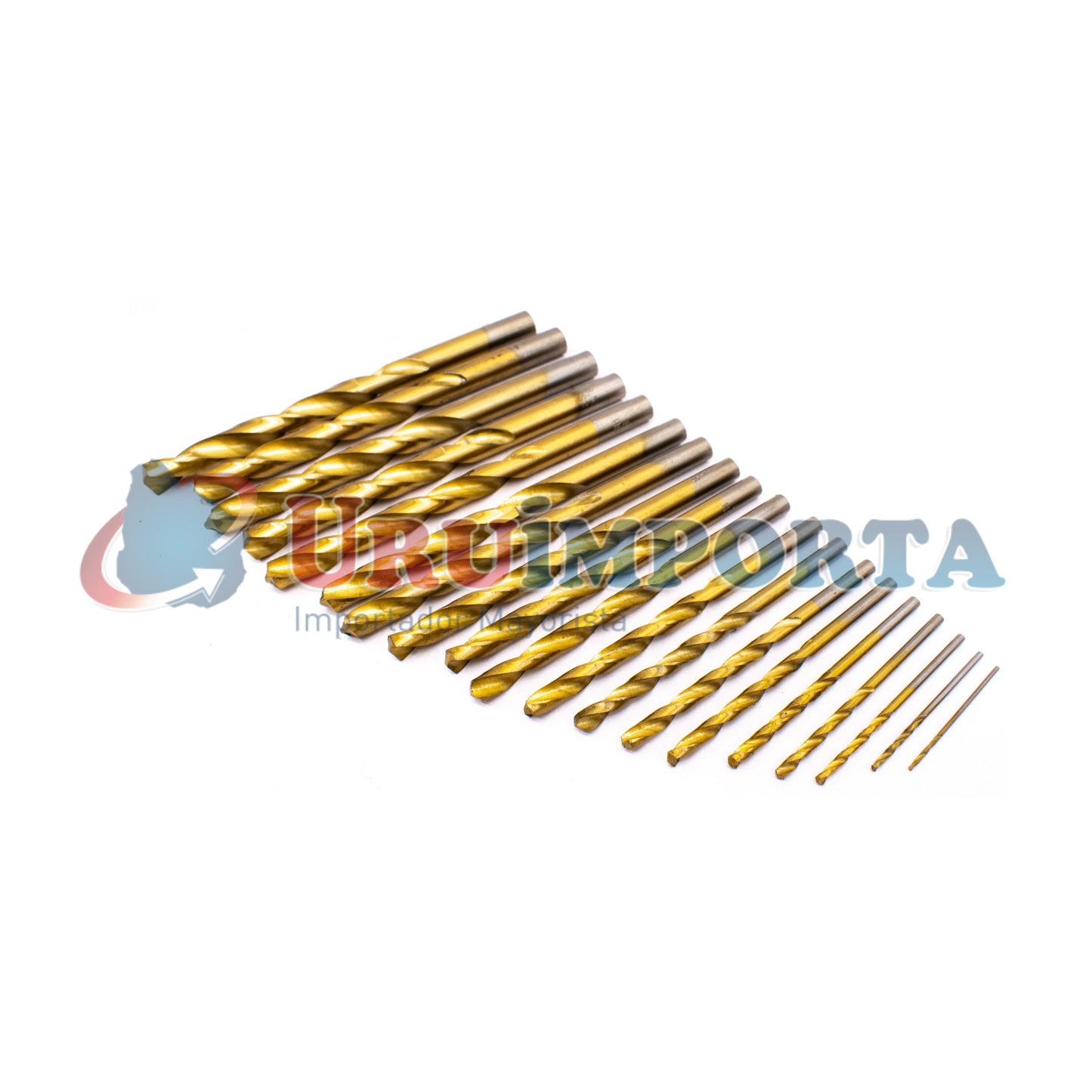 MECHA P/METAL 19PZ 1MM A 10MM DORADA LH-1145