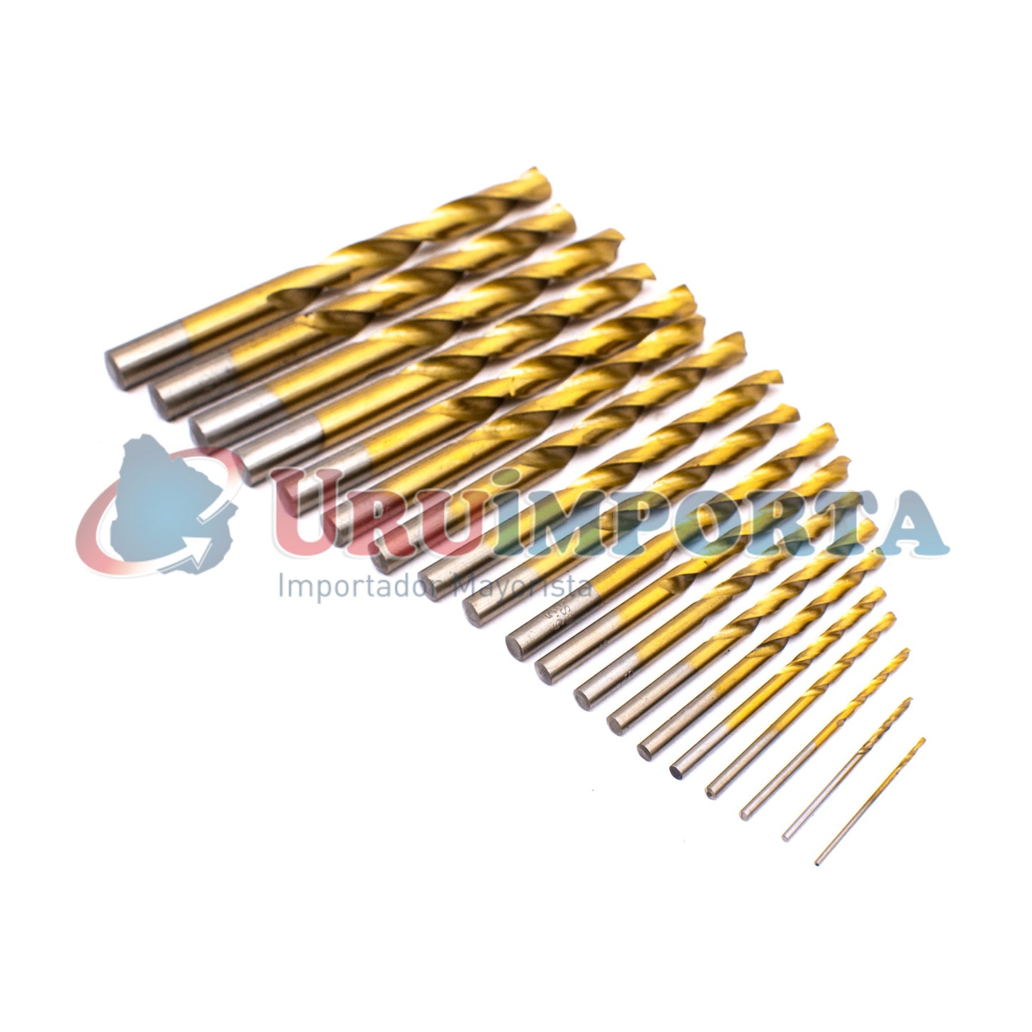 MECHA P/METAL 19PZ 1MM A 10MM DORADA LH-1145