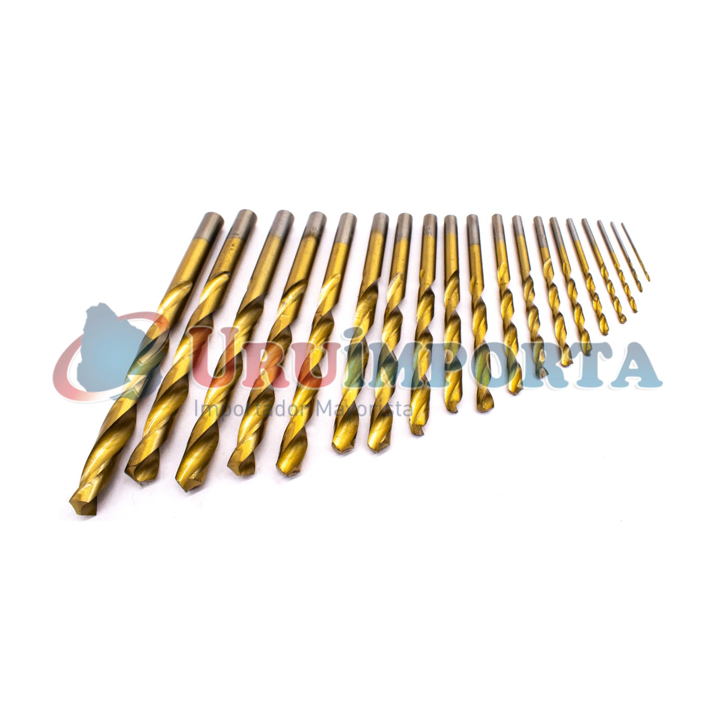 MECHA P/METAL 19PZ 1MM A 10MM DORADA LH-1145