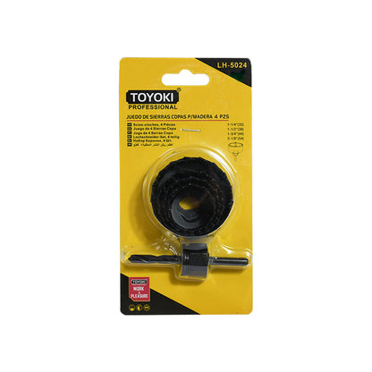 SIERRA COPA P/MADERA 4PZ 32-54MM LH-5024