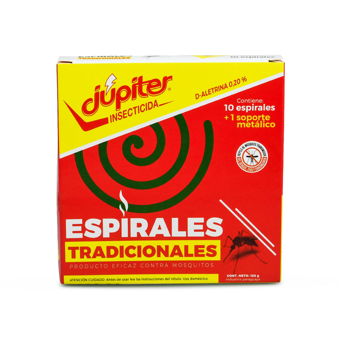 ESPIRAL TRADICIONAL 10 UNIDADES JUPITER 1035