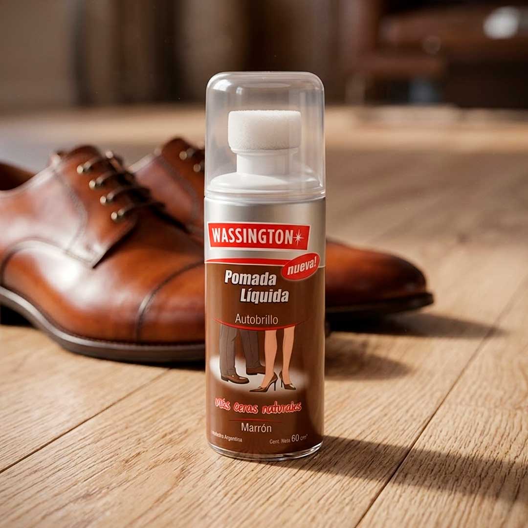 POMADA LIQUIDA AUT.MARRON WASSINGTON 1604