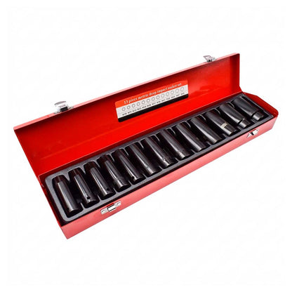 JUEGO DE DADO IMPACTO 1/2” 13PZ 10-30MM GT-140013M