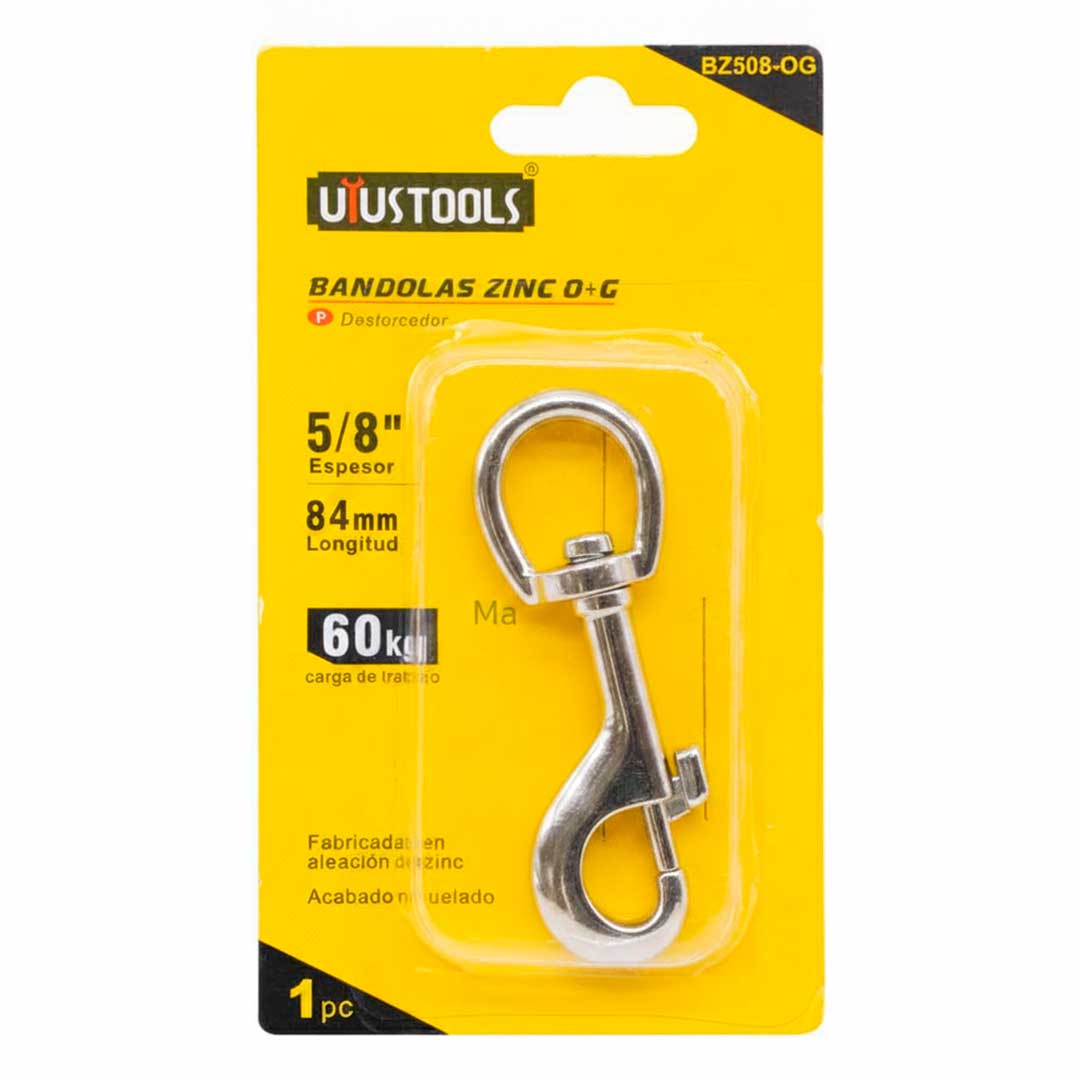 MOSQUETON 5/8″ 84MM UYUSTOOLS BZ508-OG