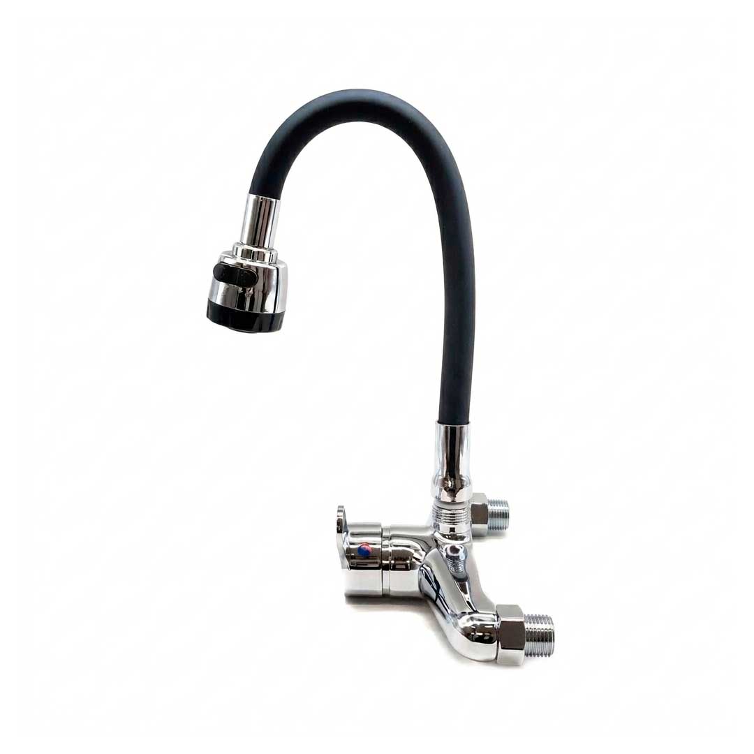 MONOCOMANDO PARED 20CM PICO NEGRO ITALOMIX LH-3033