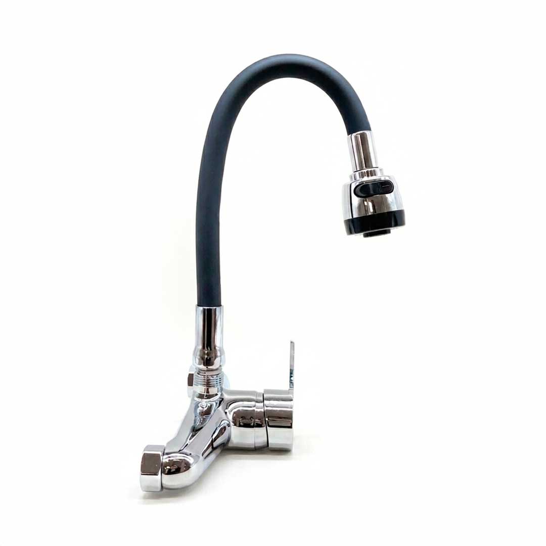 MONOCOMANDO PARED 20CM PICO NEGRO ITALOMIX LH-3033
