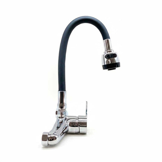 MONOCOMANDO PARED 20CM PICO NEGRO ITALOMIX LH-3033