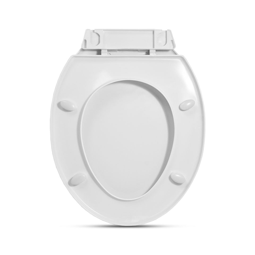 ASIENTO INODORO PLASTICO COLOR BLANCO LH-1330