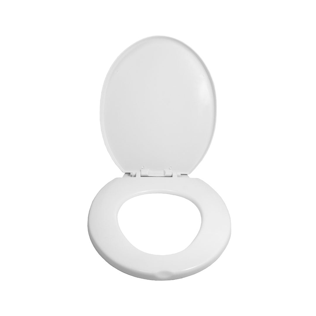 ASIENTO INODORO PLASTICO COLOR BLANCO LH-1330