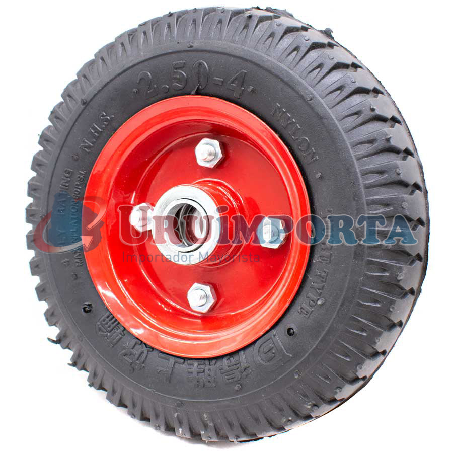RUEDA INFLABLE 2.5-4 EJE 20MM LH-1336