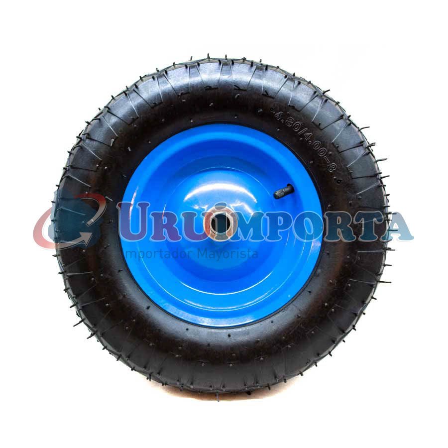 RUEDA INFLABLE 4.80/400-8 EJE 20 MM LH-1338