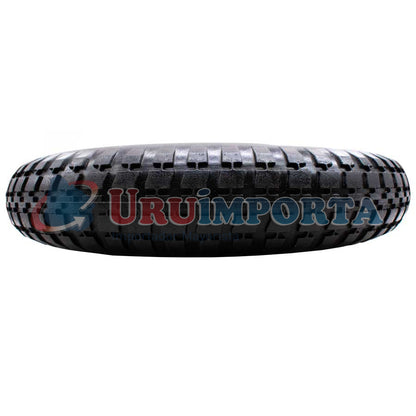 RUEDA MACIZA 3.00-8 EJE 20MM LH-1334