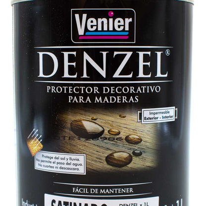 PROTECTOR 1L CAOBA PARA MADERA SATINADO DENZEL