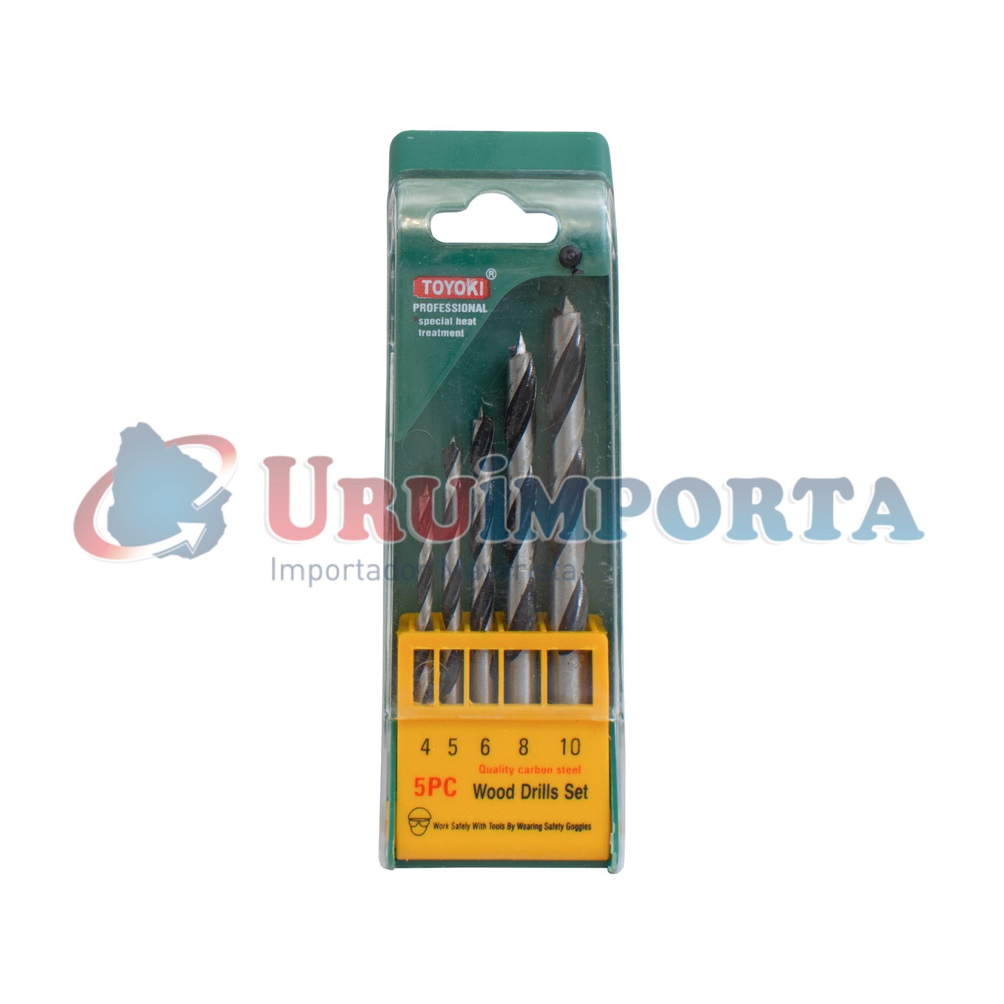 MECHA P/MADERA 5PZ 4-5-6-8-10MM TOYOKI LH-260