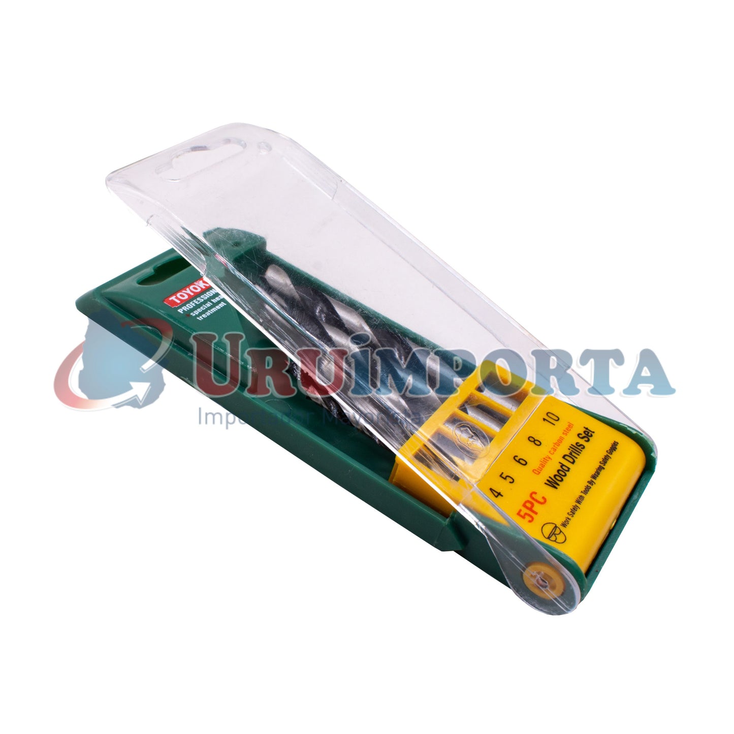 MECHA P/MADERA 5PZ 4-5-6-8-10MM TOYOKI LH-260