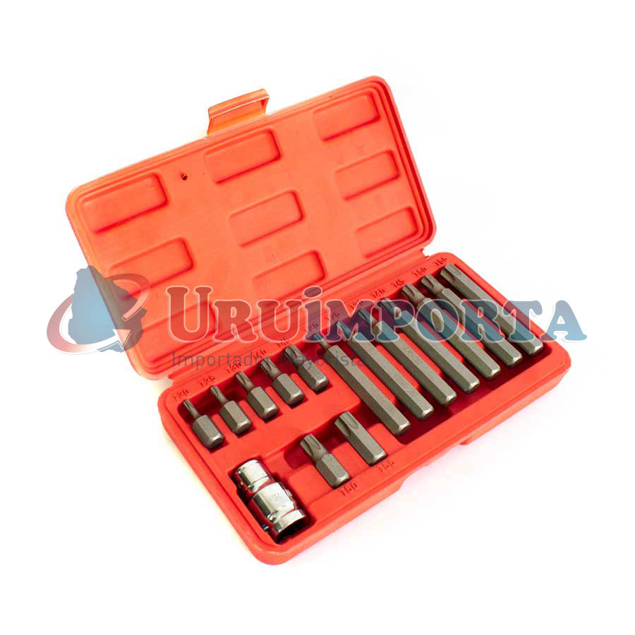 PUNTAS TORX 15PZ EN CAJA PLASTICA LH-1976
