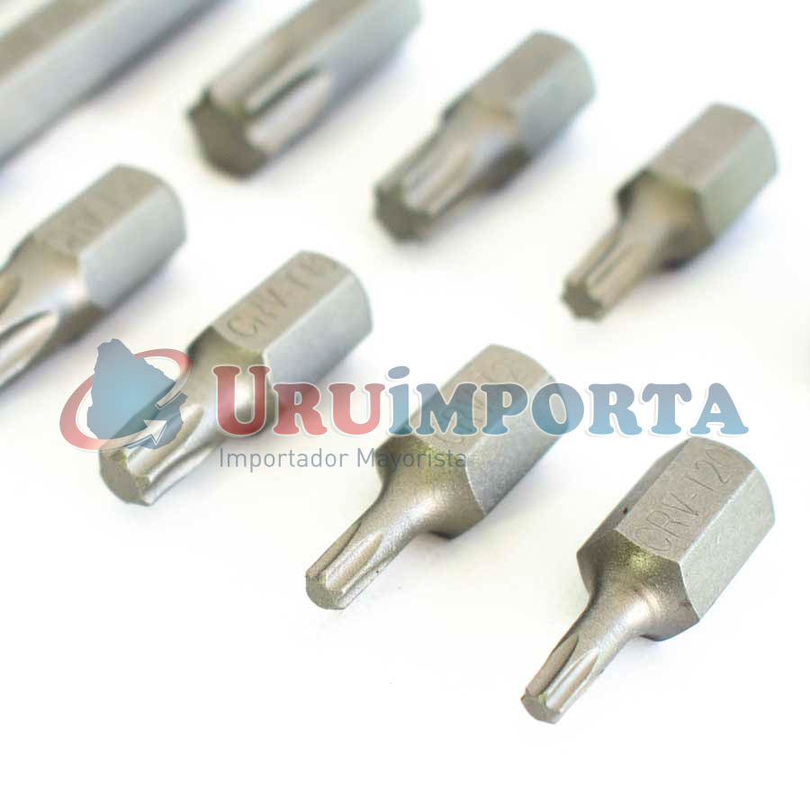 PUNTAS TORX 15PZ EN CAJA PLASTICA LH-1976