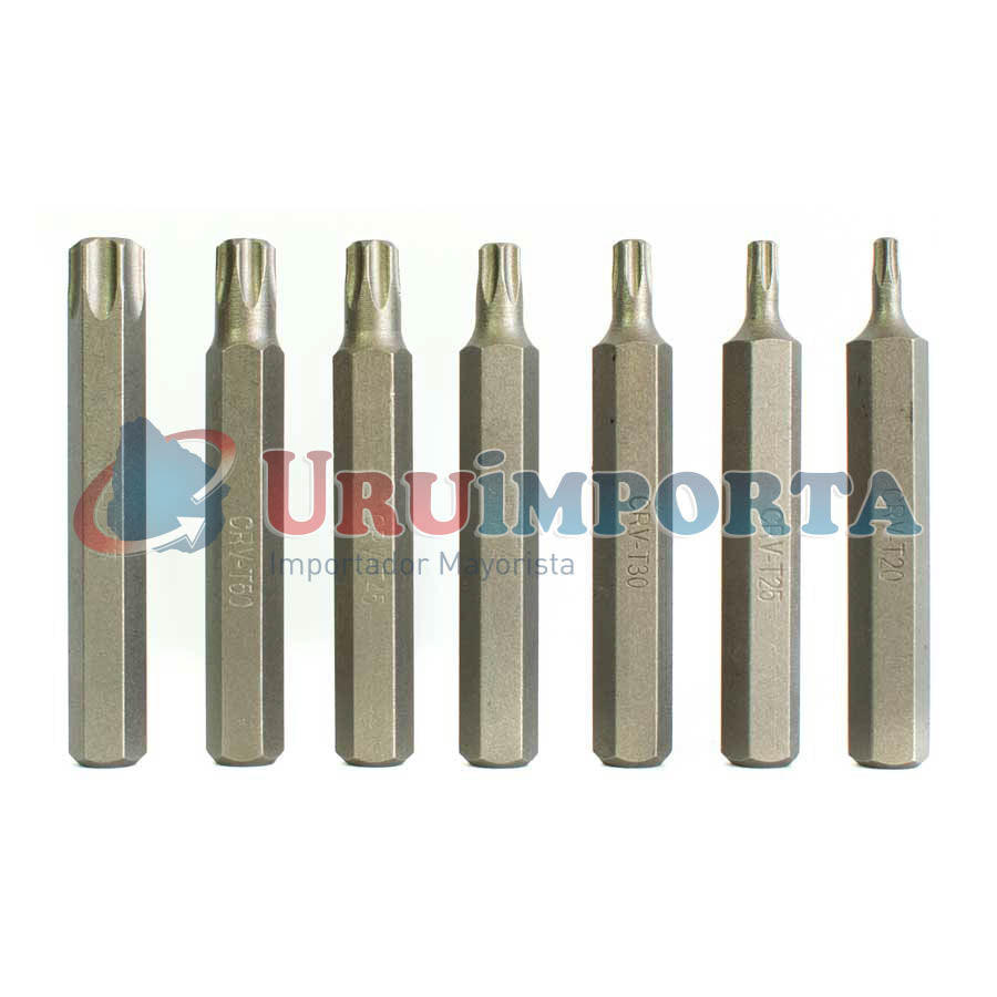PUNTAS TORX 15PZ EN CAJA PLASTICA LH-1976