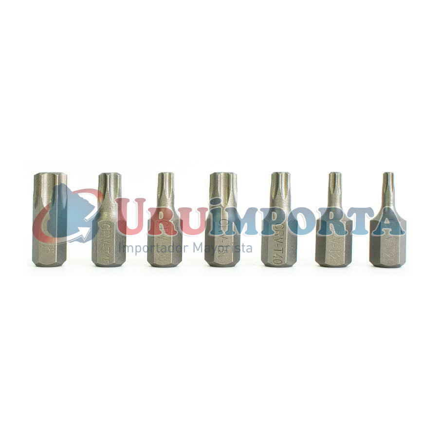 PUNTAS TORX 15PZ EN CAJA PLASTICA LH-1976