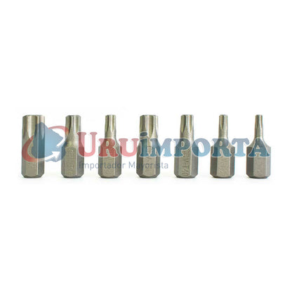 PUNTAS TORX 15PZ EN CAJA PLASTICA LH-1976