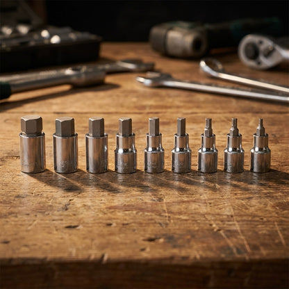 DADO HEXAGONAL 1/2 9PZ  GATE TOOLS GT-134009A
