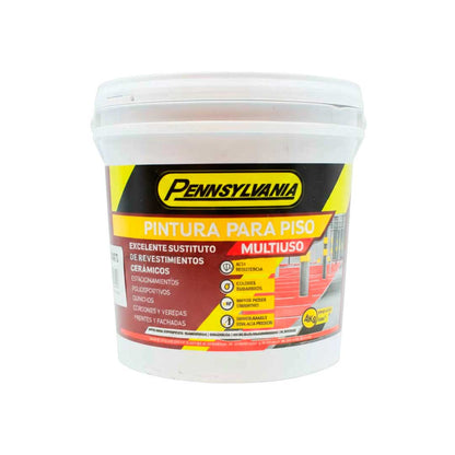 PINTURA PARA PISOS GRAFITO 4 KILOS PENNSYLVANIA