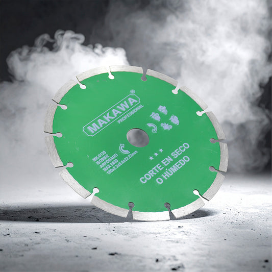 DISCO DIAMANTADO 7 1/4” VERDE MAKAWA MK-0130