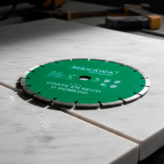 DISCO DIAMANTADO 9” VERDE MAKAWA MK-0131