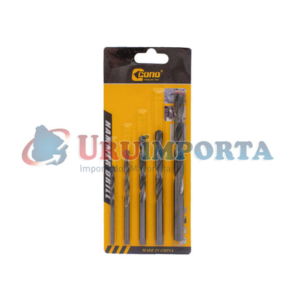 MECHA P/METAL 5PZ 3-4-5-6-8MM CORO TOOLS LH-1510