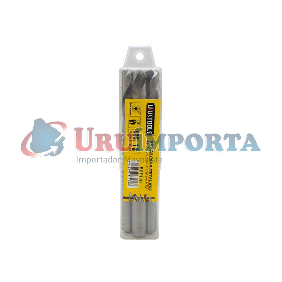 MECHA 5PZ ACERO RAPIDO 13MM EN BLIST UYUS BCF13H