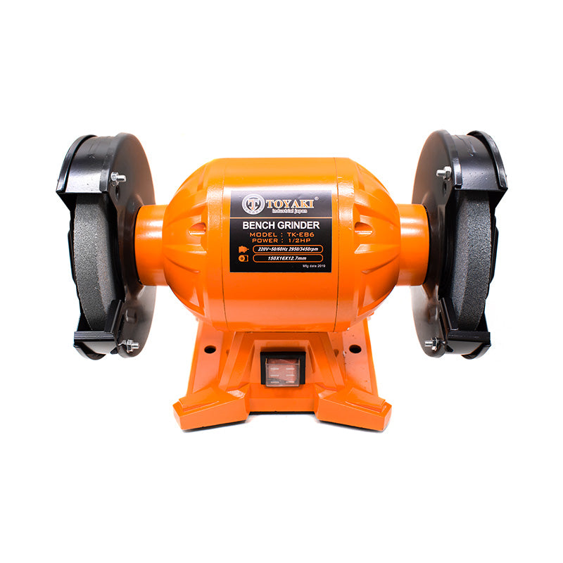 AMOLADORA DE BANCO 6″ 1/2HP TOYAKI TK-EB6