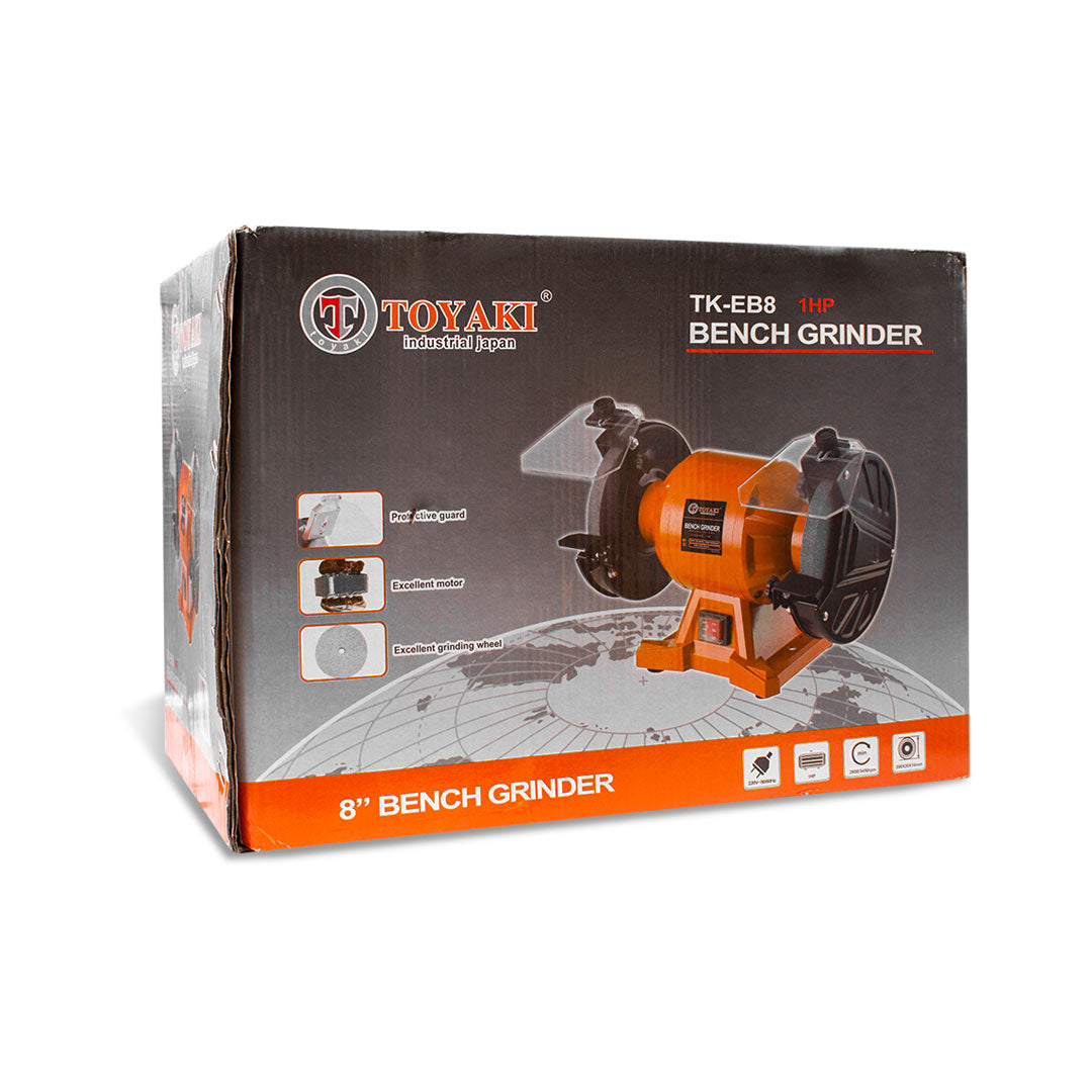 AMOLADORA DE BANCO 8″ 1HP TOYAKI TK-EB8