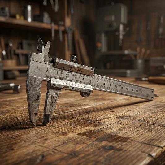 CALIBRE METALICO 6″ TOYOKI EN CAJA D/MADERA LH296