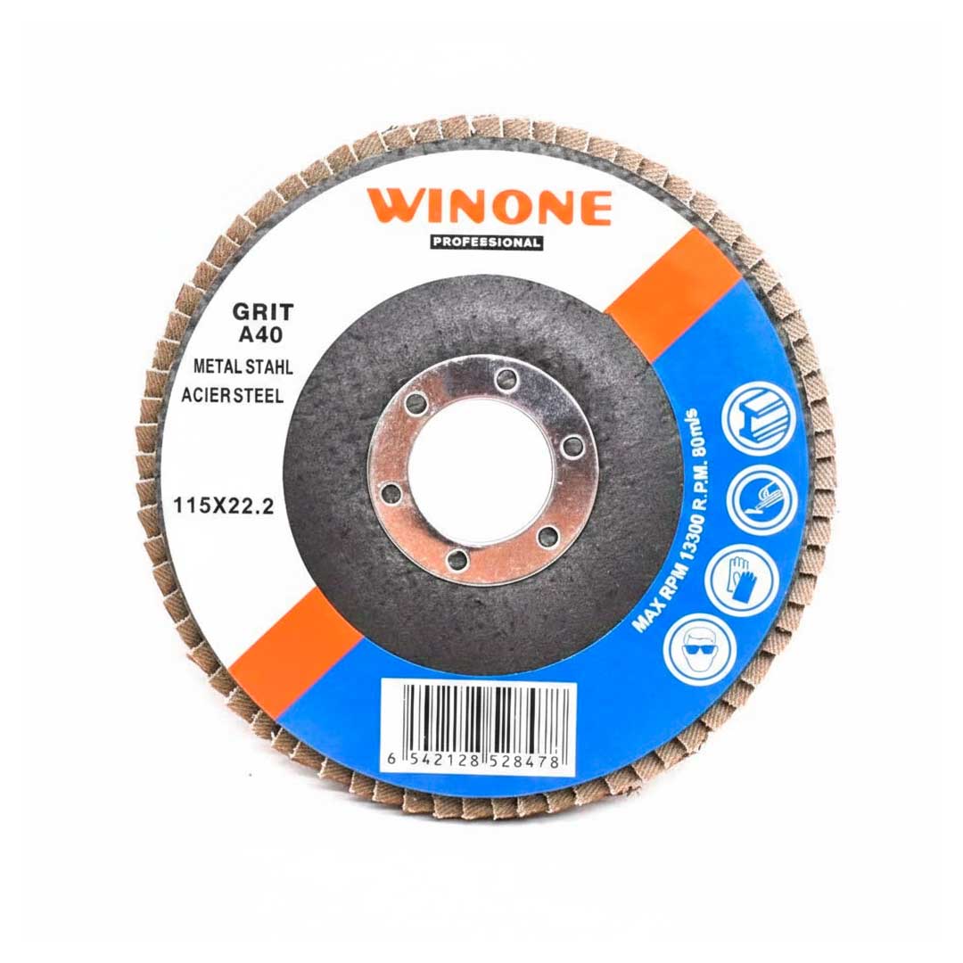 DISCO DE LIJA 7 1/4” MADERA GRANO 40 WINONE LH2132