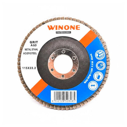 DISCO DE LIJA 7 1/4” MADERA GRANO 60 WINONE LH2131
