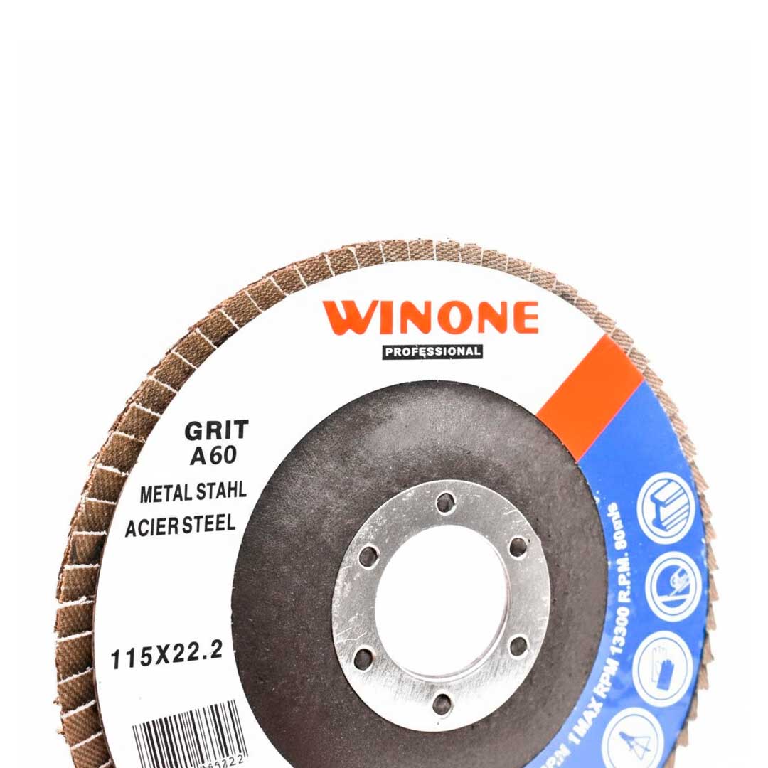 DISCO DE LIJA 7 1/4” MADERA GRANO 60 WINONE LH2131