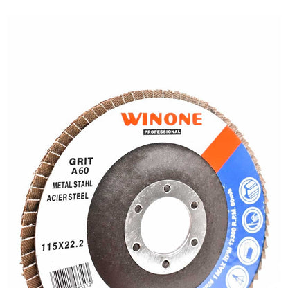 DISCO DE LIJA 7 1/4” MADERA GRANO 60 WINONE LH2131