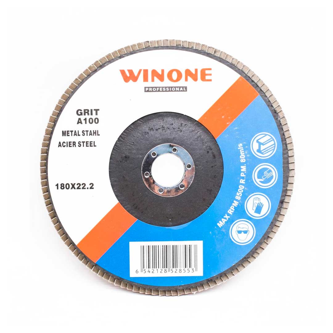 DISCO DE LIJA 7 1/4” MADERA GRANO100 WINONE LH2129